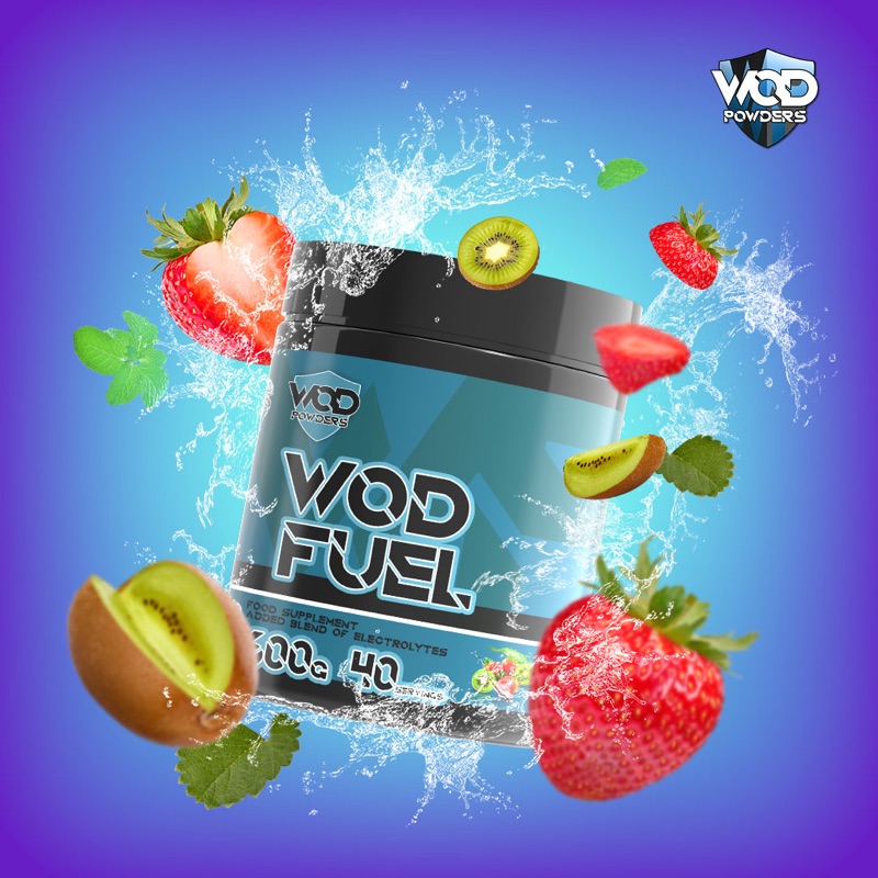 WOD Fuel intra-workout, strawberry kiwi
